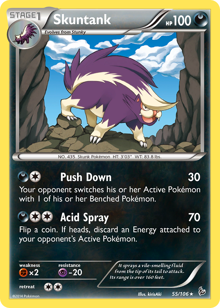 Skuntank (55/106) [XY: Flashfire] | Chromatic Games