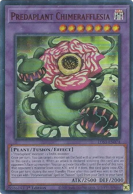 Predaplant Chimerafflesia (Red) [LDS3-EN074] Ultra Rare | Chromatic Games