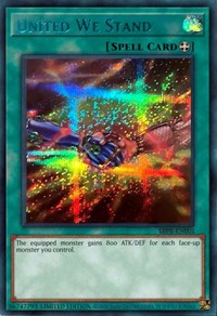 United We Stand (Blue) [SBPR-EN001] Secret Rare | Chromatic Games