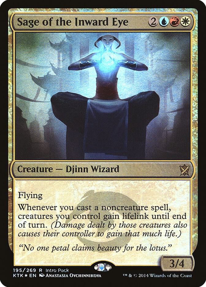 Sage of the Inward Eye 195/56 (Unique and Miscellaneous Promos)  - Foil | Chromatic Games