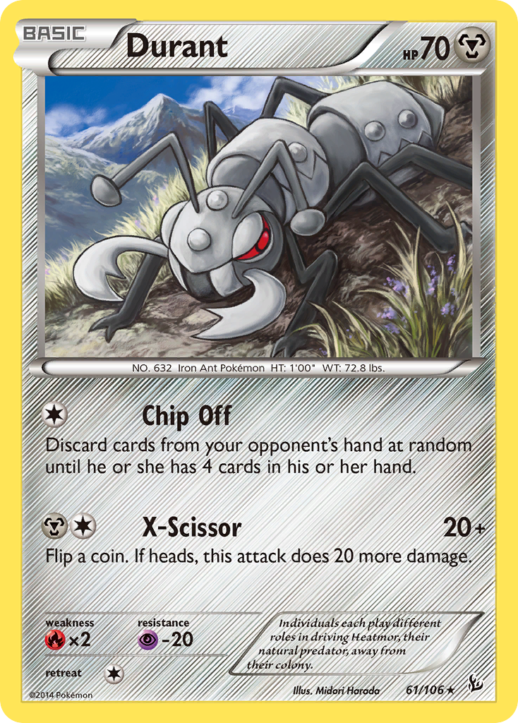 Durant (61/106) [XY: Flashfire] | Chromatic Games