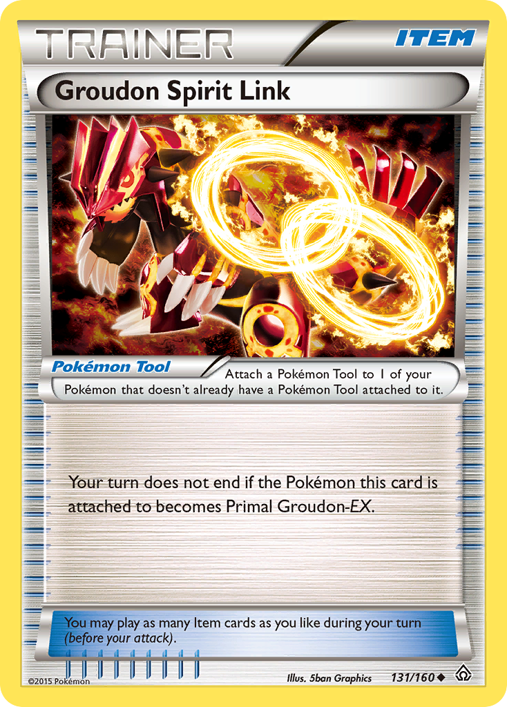 Groudon Spirit Link (131/160) [XY: Primal Clash] | Chromatic Games