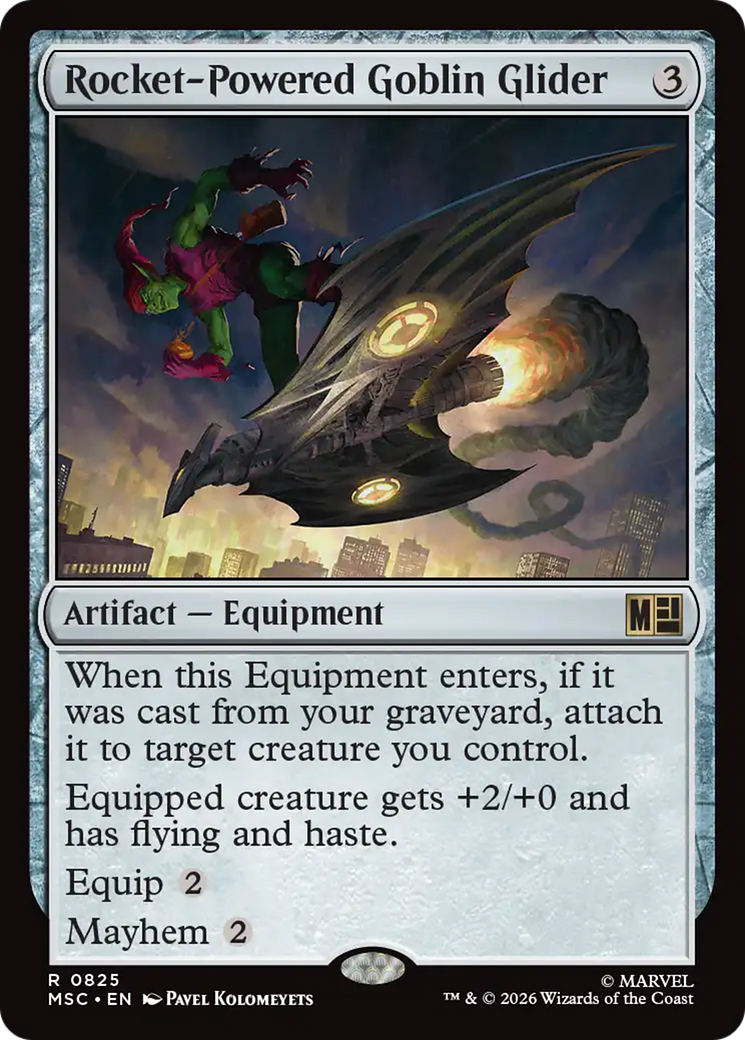 Rocket-Powered Goblin Glider [Marvel Super Heroes Commander] | Chromatic Games