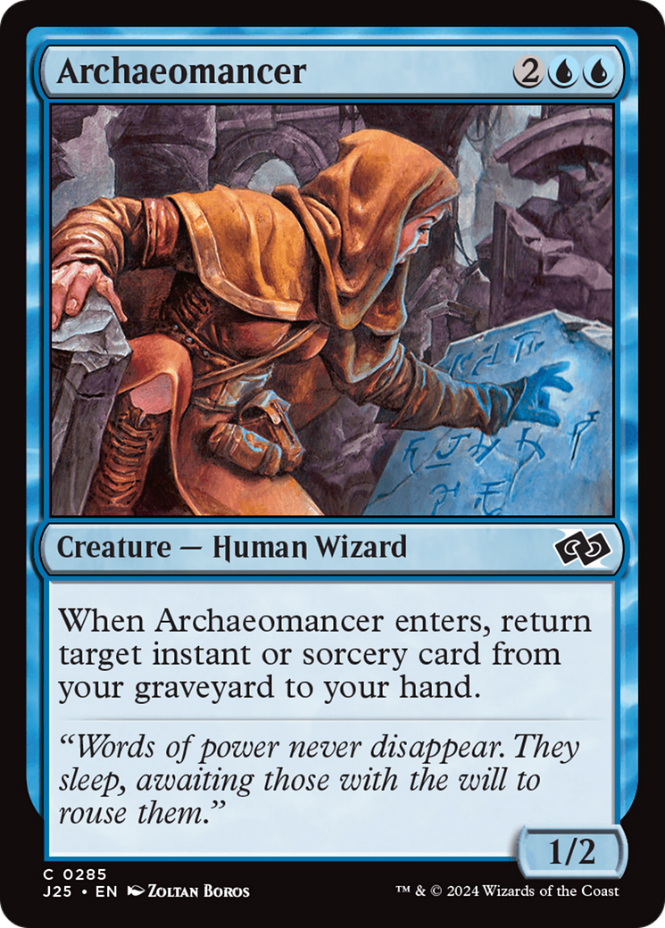 Archaeomancer [Foundations Jumpstart] | Chromatic Games