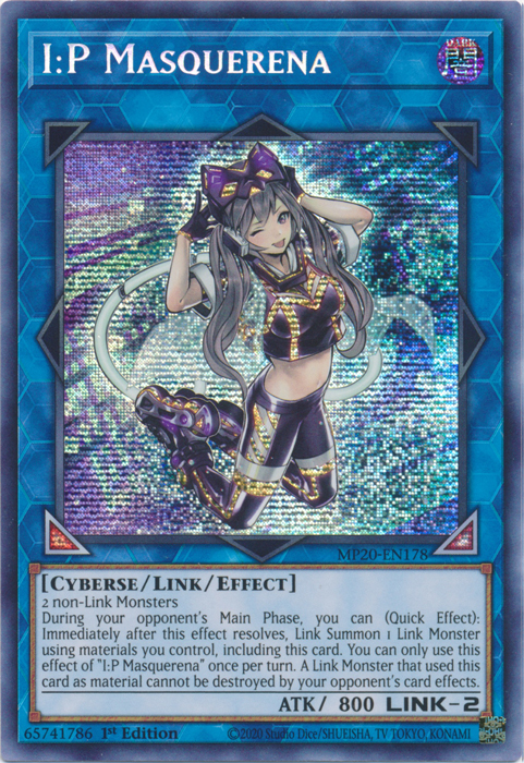 I:P Masquerena [MP20-EN178] Prismatic Secret Rare | Chromatic Games