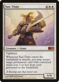 Sun Titan (M11) [Oversize Cards] | Chromatic Games