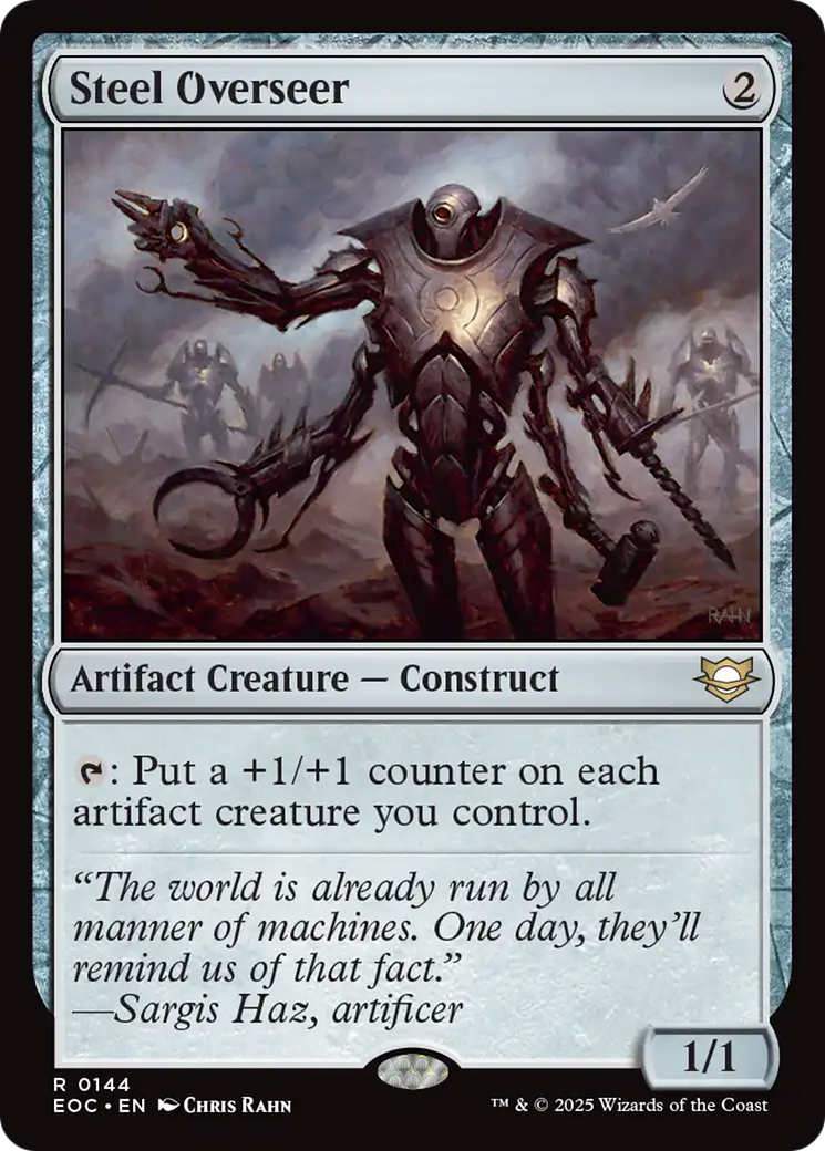 Steel Overseer [Edge of Eternities Commander] | Chromatic Games