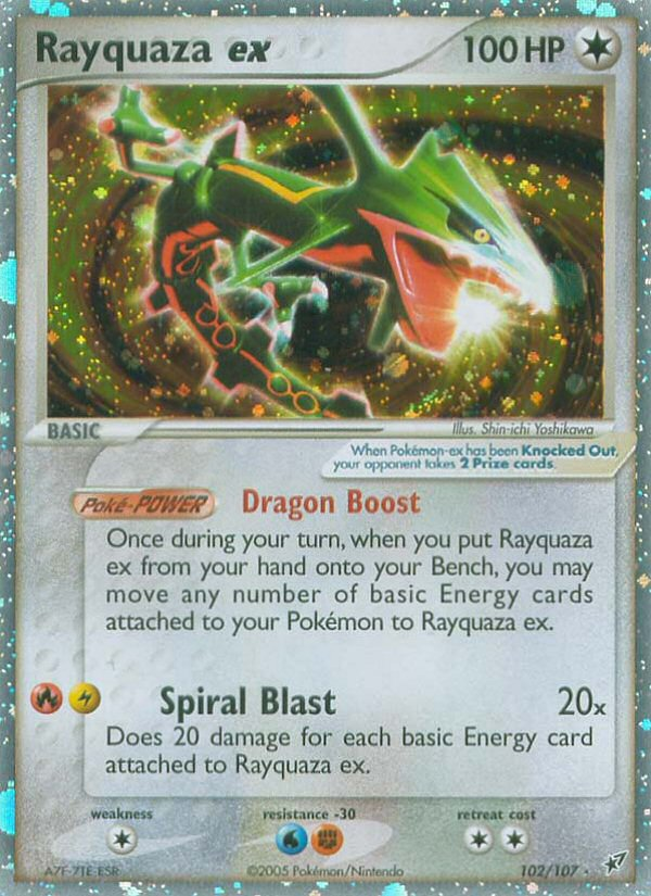 Rayquaza ex (102/107) [EX: Deoxys] | Chromatic Games