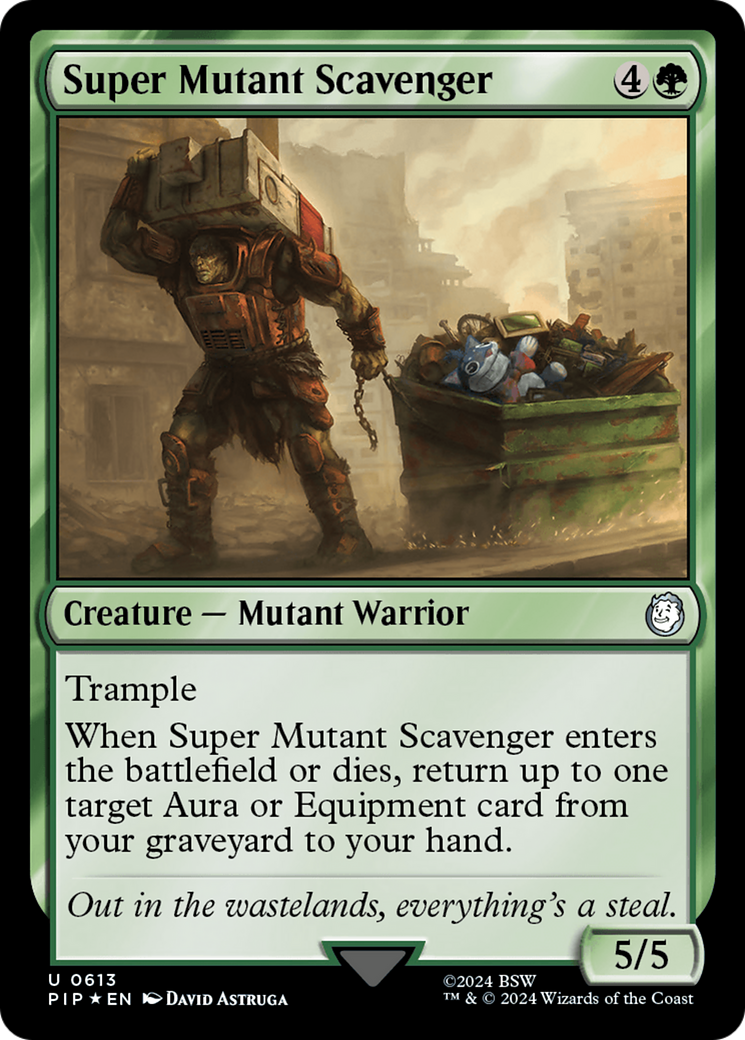 Super Mutant Scavenger (Surge Foil) [Fallout] | Chromatic Games