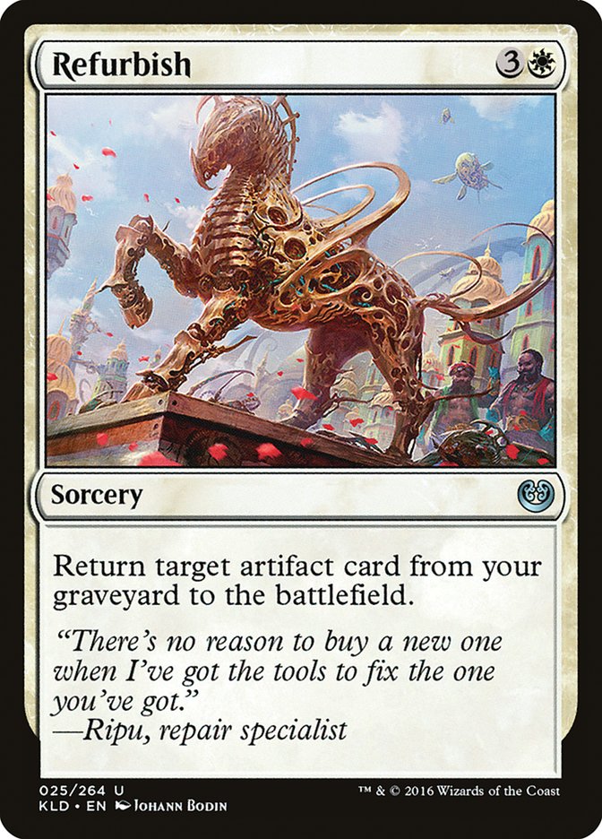 Refurbish 25/264 (Kaladesh)  - Foil | Chromatic Games