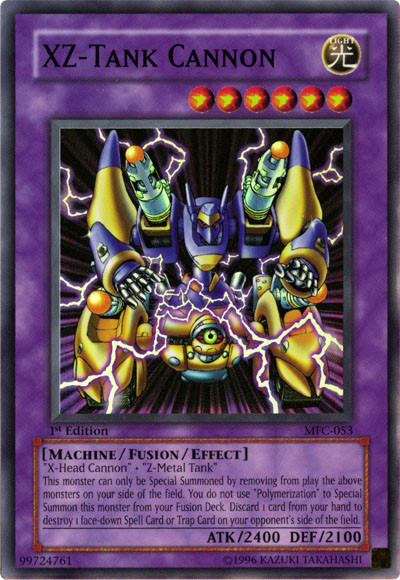 XZ-Tank Cannon [MFC-053] Super Rare | Chromatic Games