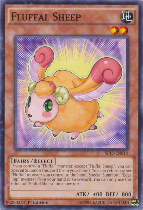 Fluffal Sheep [SP17-EN014] Starfoil Rare | Chromatic Games