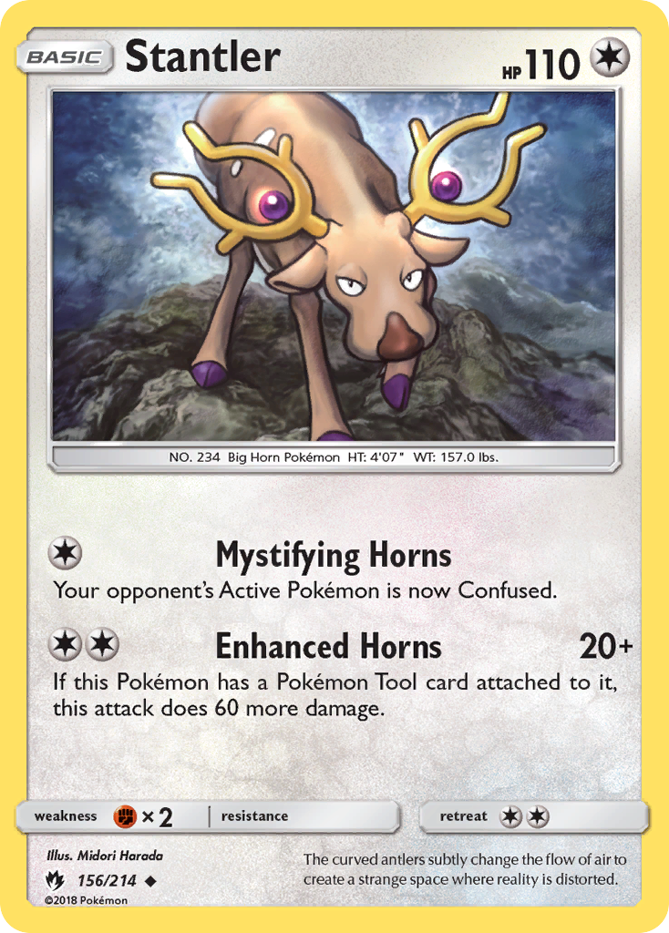 Stantler (156/214) [Sun & Moon: Lost Thunder] | Chromatic Games