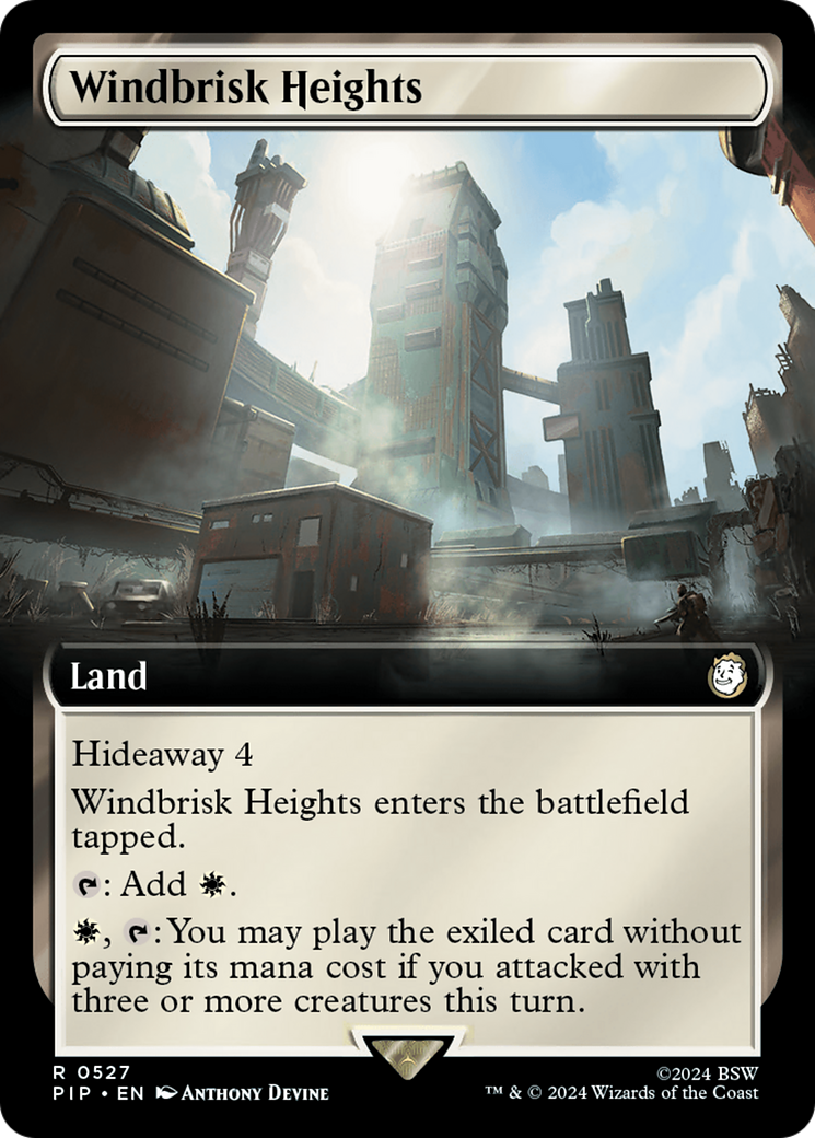 Windbrisk Heights (Extended Art) [Fallout] | Chromatic Games