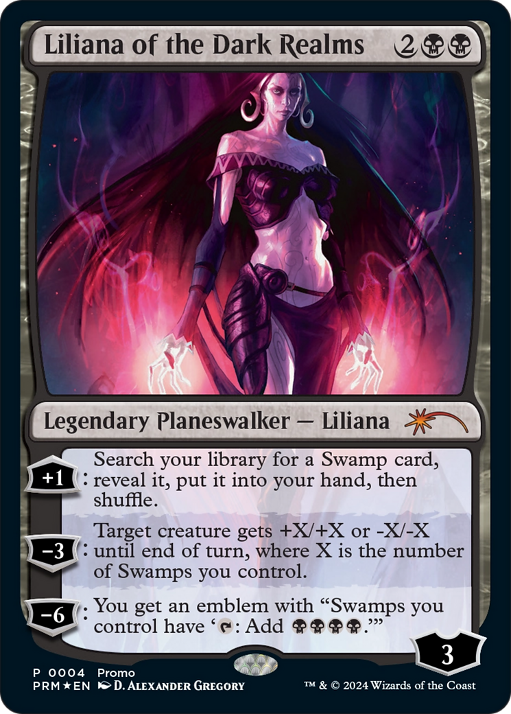 Liliana of the Dark Realms [Media Promos] | Chromatic Games