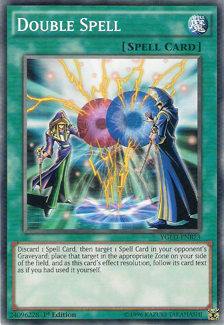 Double Spell [YGLD-ENB23] Common | Chromatic Games