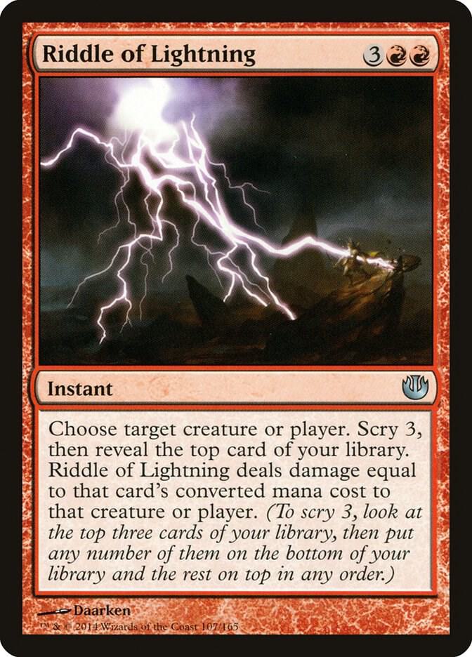 Riddle of Lightning 107/165 (Journey Into Nyx)  | Chromatic Games