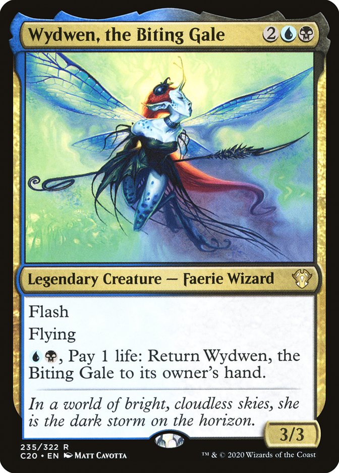 Wydwen, the Biting Gale 235/322 (Commander 2020)  | Chromatic Games