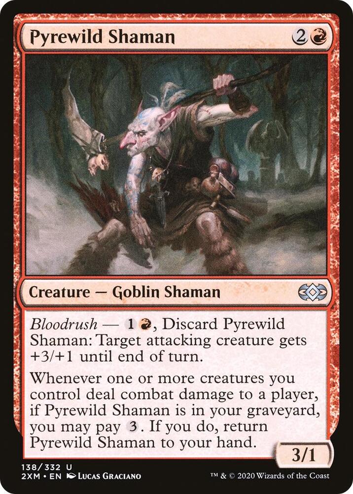 Pyrewild Shaman 138/332 (Double Masters)  | Chromatic Games