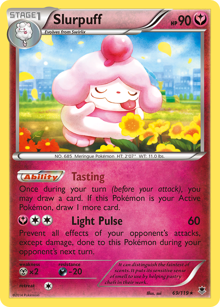 Slurpuff (69/119) [XY: Phantom Forces] | Chromatic Games