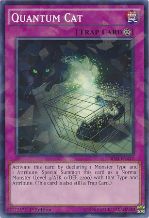 Quantum Cat [BP03-EN237] Shatterfoil Rare | Chromatic Games