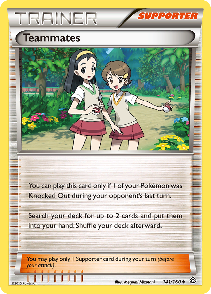 Teammates (141/160) [XY: Primal Clash] | Chromatic Games