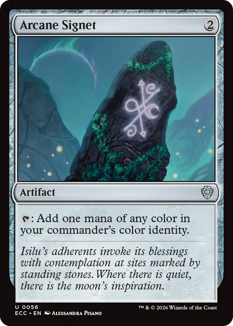 Arcane Signet (0056) [Lorwyn Eclipsed Commander] | Chromatic Games