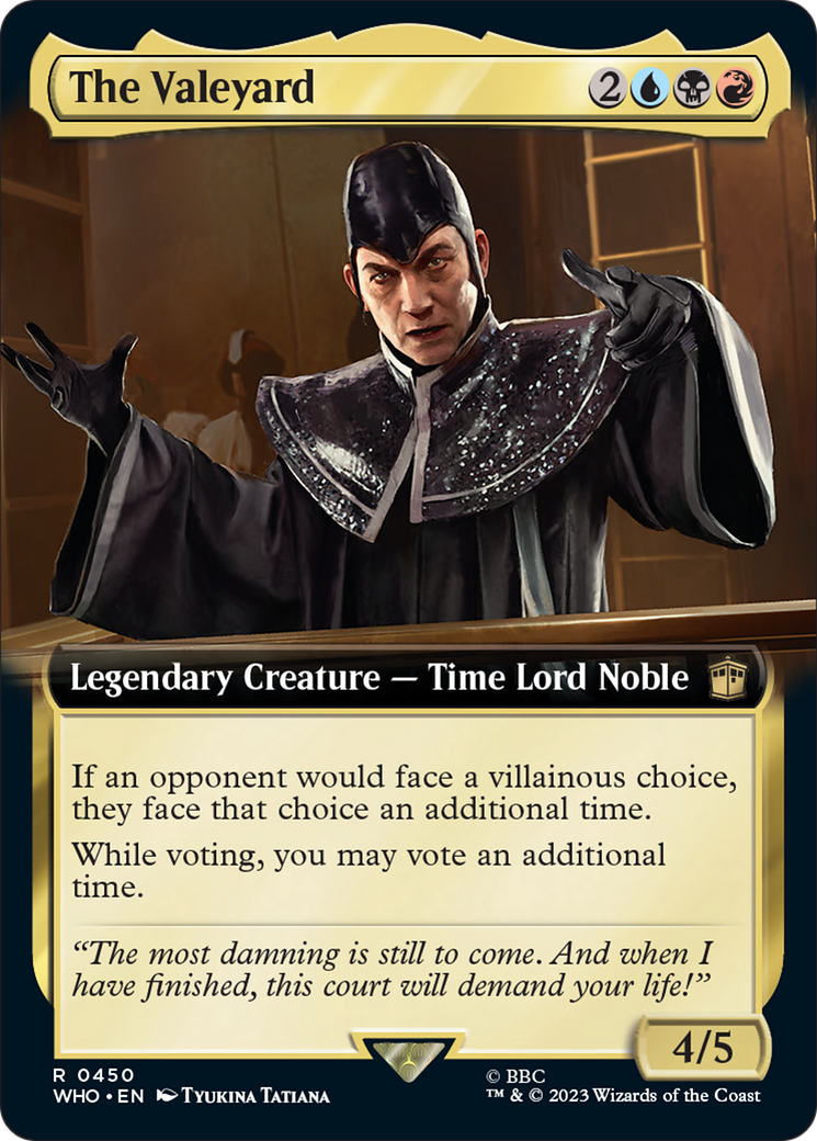 The Valeyard (Extended Art) [Doctor Who] | Chromatic Games