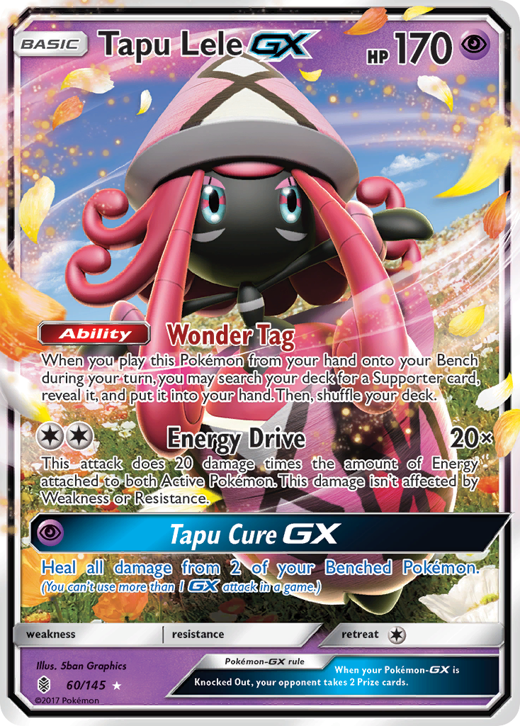 Tapu Lele GX (60/145) [Sun & Moon: Guardians Rising] | Chromatic Games