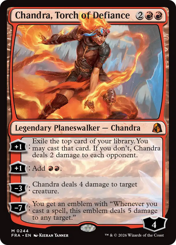 Chandra, Torch of Defiance [Reality Fracture] | Chromatic Games