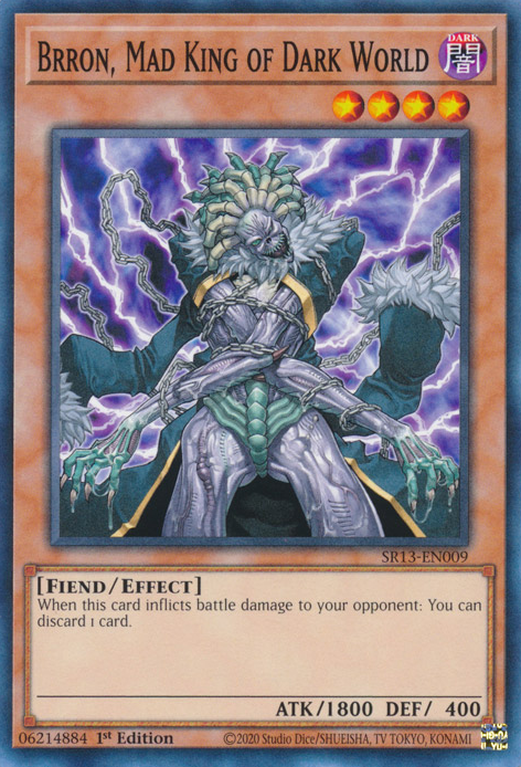Brron, Mad King of Dark World [SR13-EN009] Common | Chromatic Games