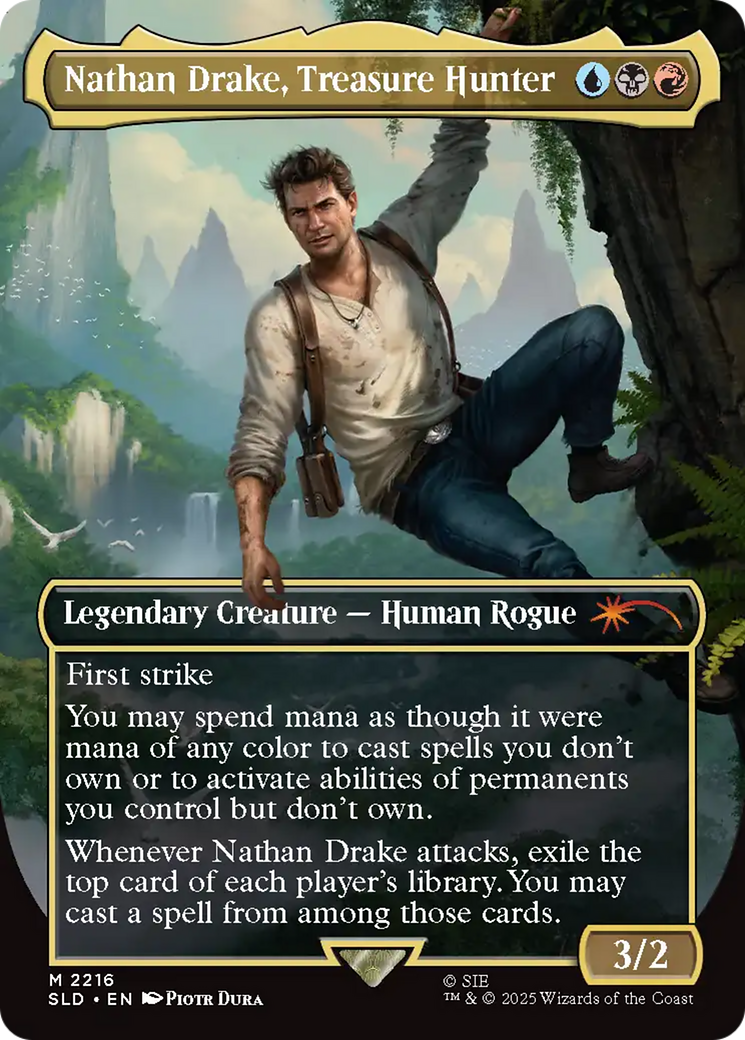 Nathan Drake, Treasure Hunter [Secret Lair Drop Series] | Chromatic Games