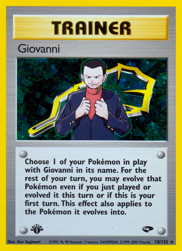 Giovanni (18/132) [Gym Challenge 1st Edition] | Chromatic Games