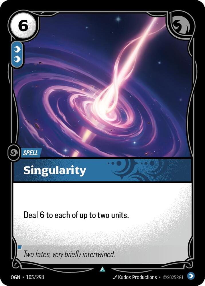 Singularity 105/298 (Origins)  - Foil | Chromatic Games