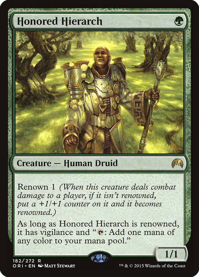 Honored Hierarch 182/272 (Magic Origins)  | Chromatic Games