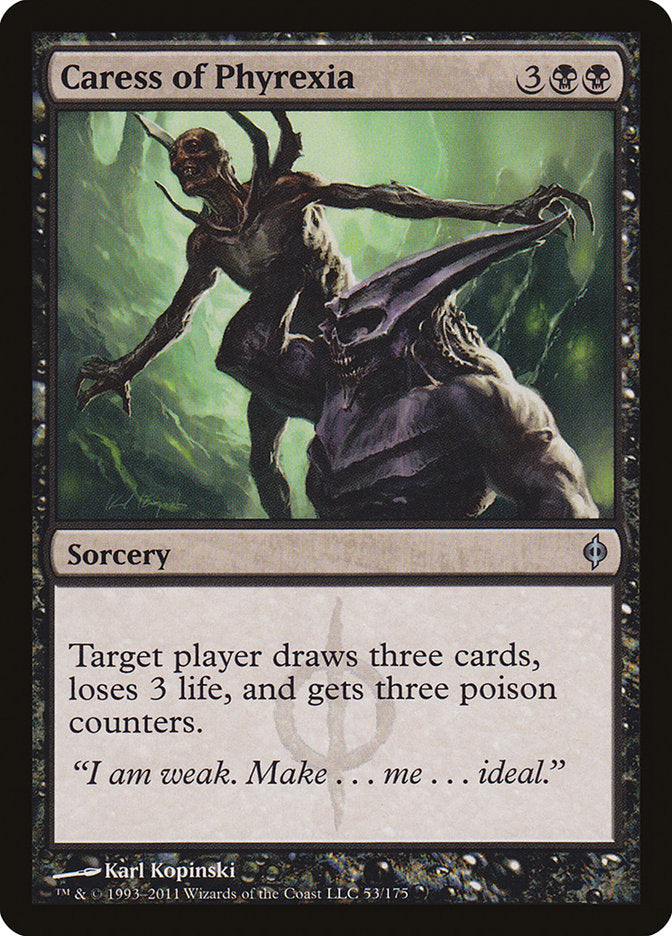 Caress of Phyrexia 53 (New Phyrexia)  | Chromatic Games