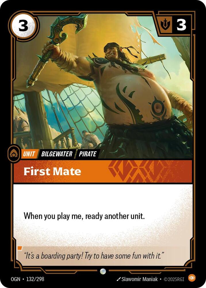 First Mate 132/298 (Origins)  - Foil | Chromatic Games
