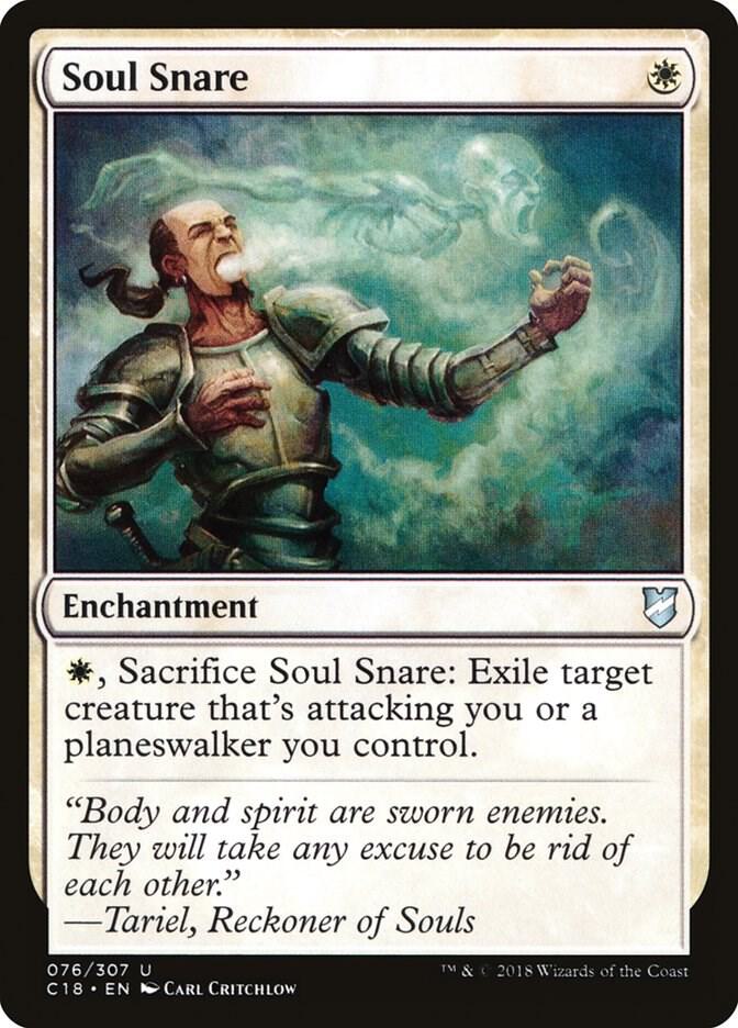 Soul Snare 76/307 (Commander 2018)  | Chromatic Games