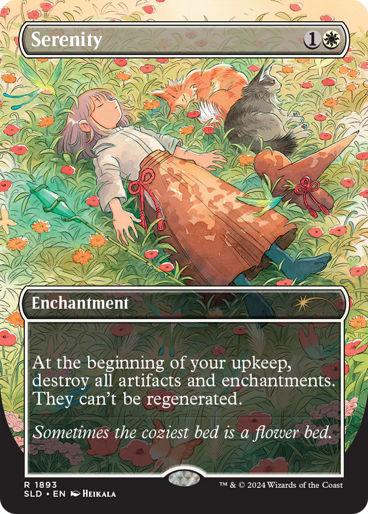 Serenity (Rainbow Foil) [Secret Lair Drop Series] | Chromatic Games