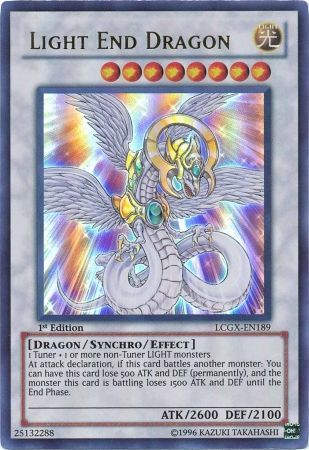 Light End Dragon [LCGX-EN189] Ultra Rare | Chromatic Games