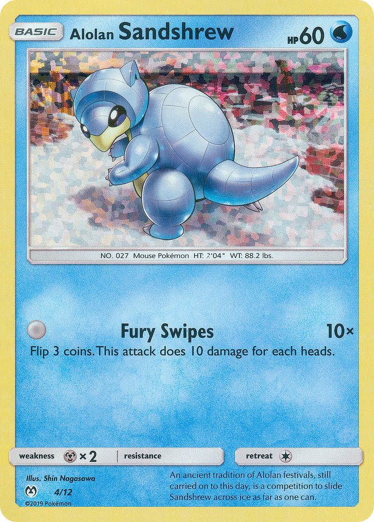 Alolan Sandshrew (4/12) [McDonald's Promos: 2019 Collection] | Chromatic Games