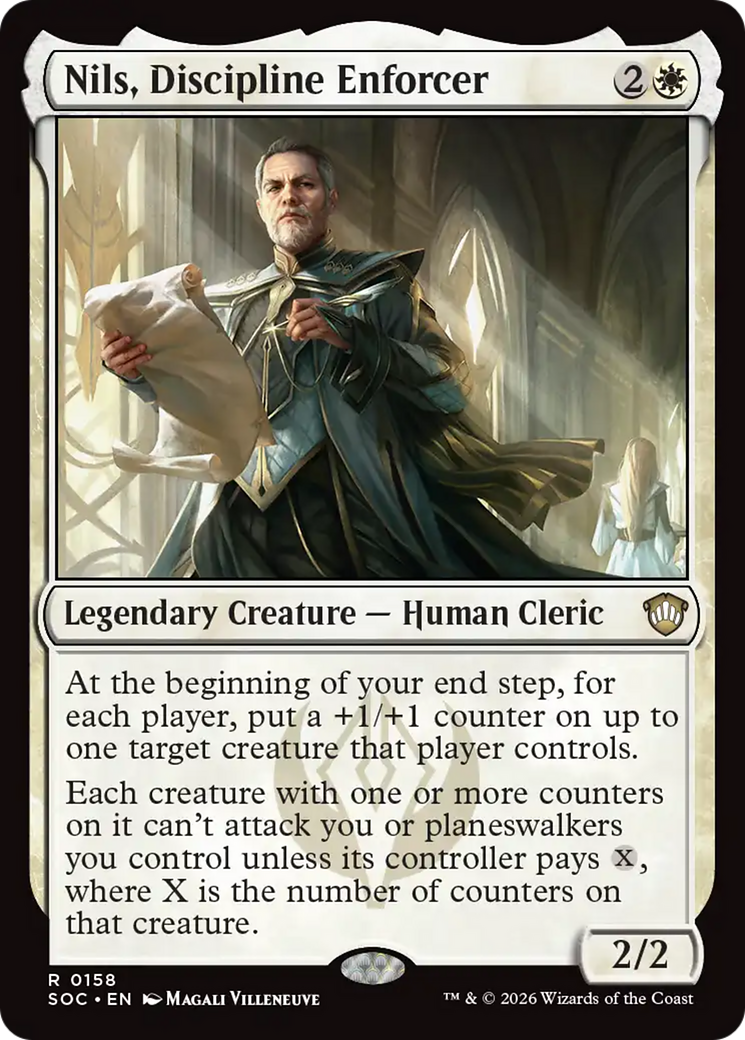 Nils, Discipline Enforcer [Secrets of Strixhaven Commander] | Chromatic Games