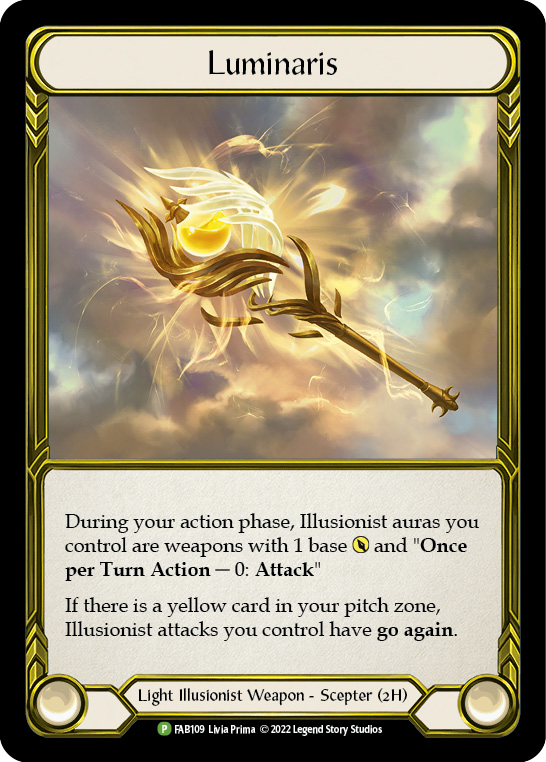 Luminaris (Golden) [FAB109] (Promo)  Cold Foil | Chromatic Games