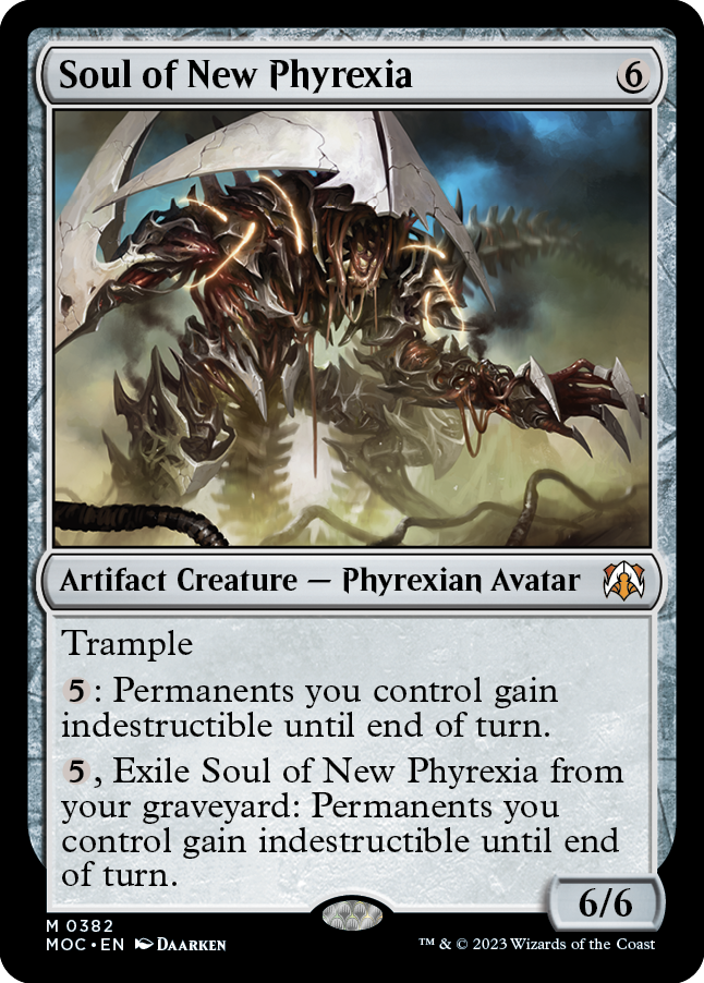 Soul of New Phyrexia [March of the Machine Commander] | Chromatic Games