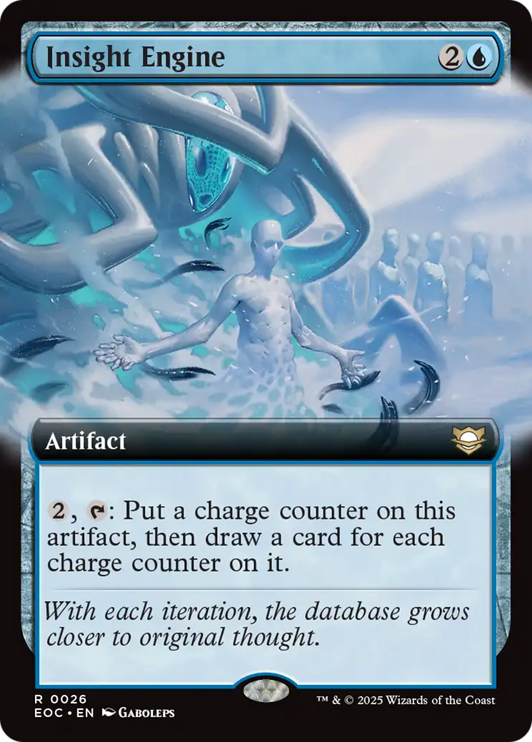 Insight Engine (Extended Art) [Edge of Eternities Commander] | Chromatic Games