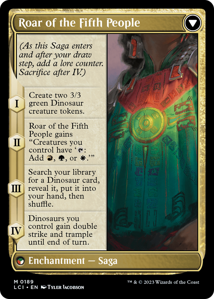 Huatli, Poet of Unity // Roar of the Fifth People [The Lost Caverns of Ixalan] | Chromatic Games