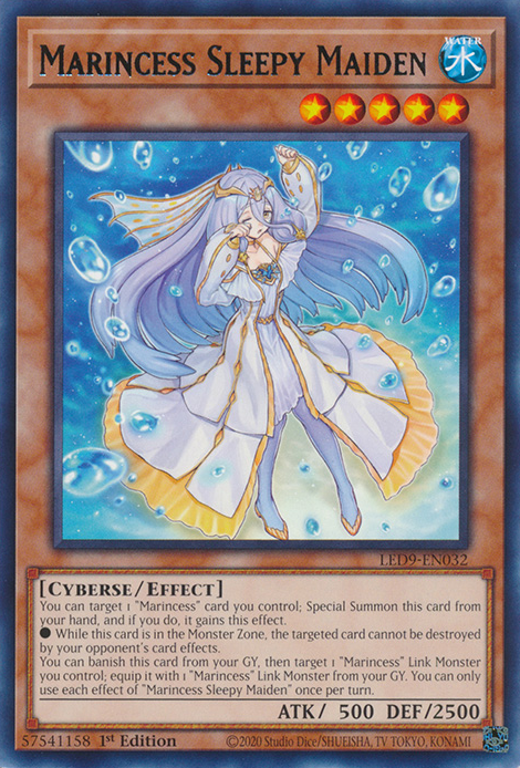Marincess Sleepy Maiden [LED9-EN032] Rare | Chromatic Games