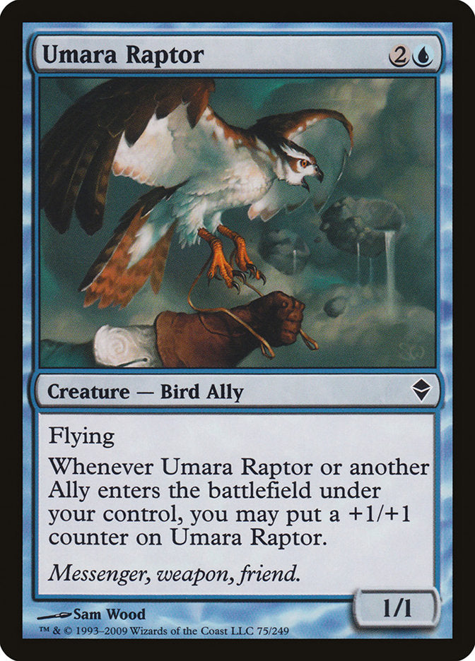 Umara Raptor 75/249 (Zendikar)  | Chromatic Games