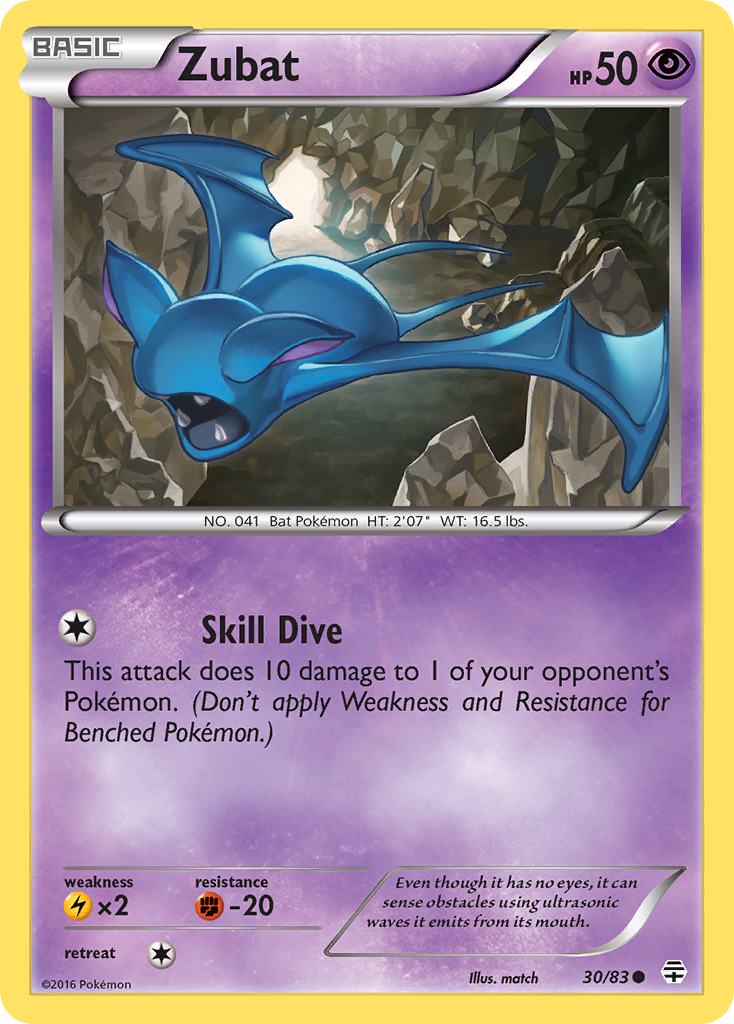 Zubat (30/83) [XY: Generations] | Chromatic Games