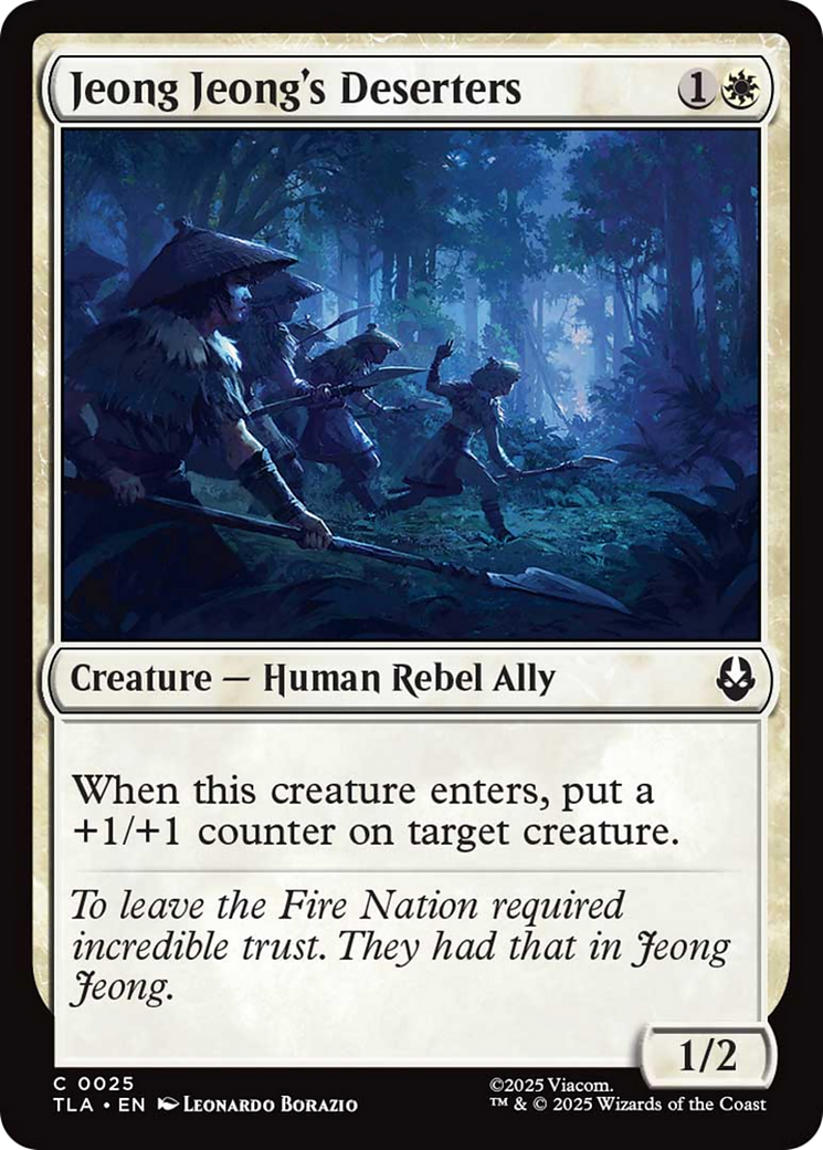 Jeong Jeong's Deserters [Avatar: The Last Airbender] | Chromatic Games